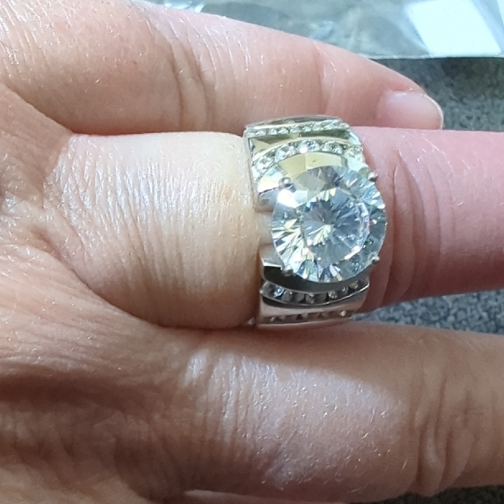 Bella Luce Silver Women's Ring
